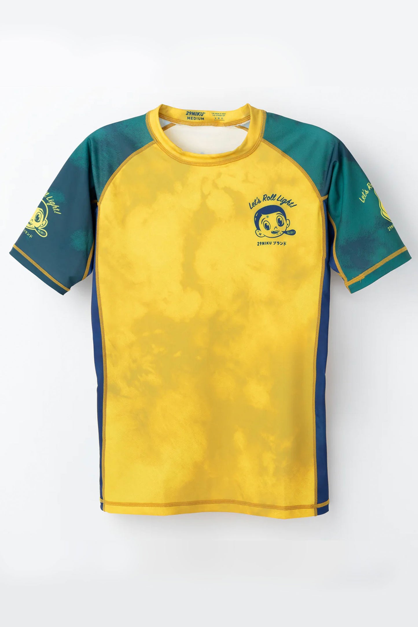Let’s Roll Light Brazil Rash Guard