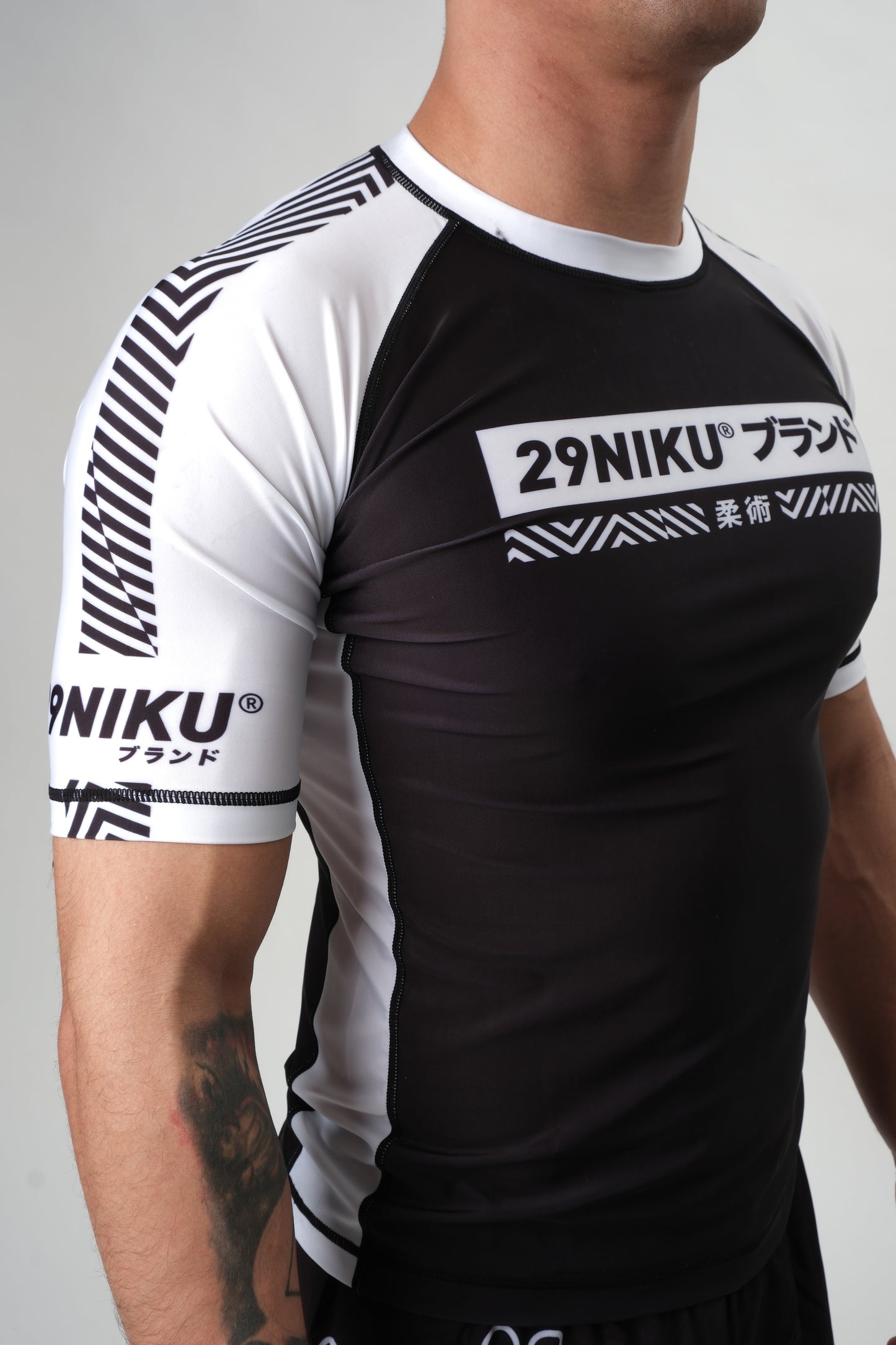 Ranked Rash Guard - White