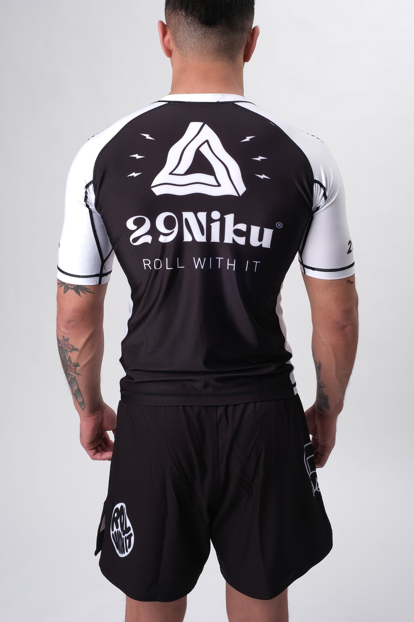Ranked Rash Guard - White