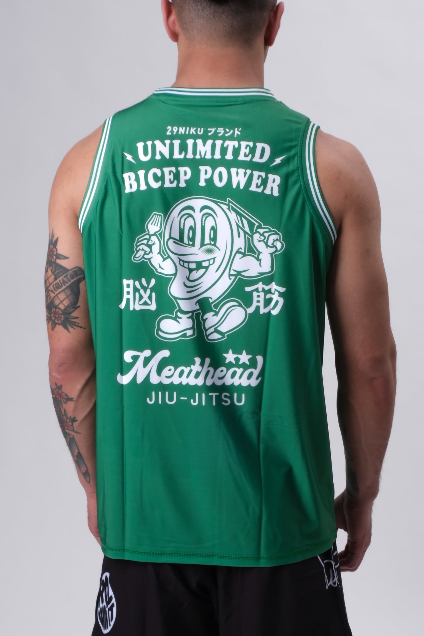 Unlimited Bicep Power No Sleeve Rash Guard