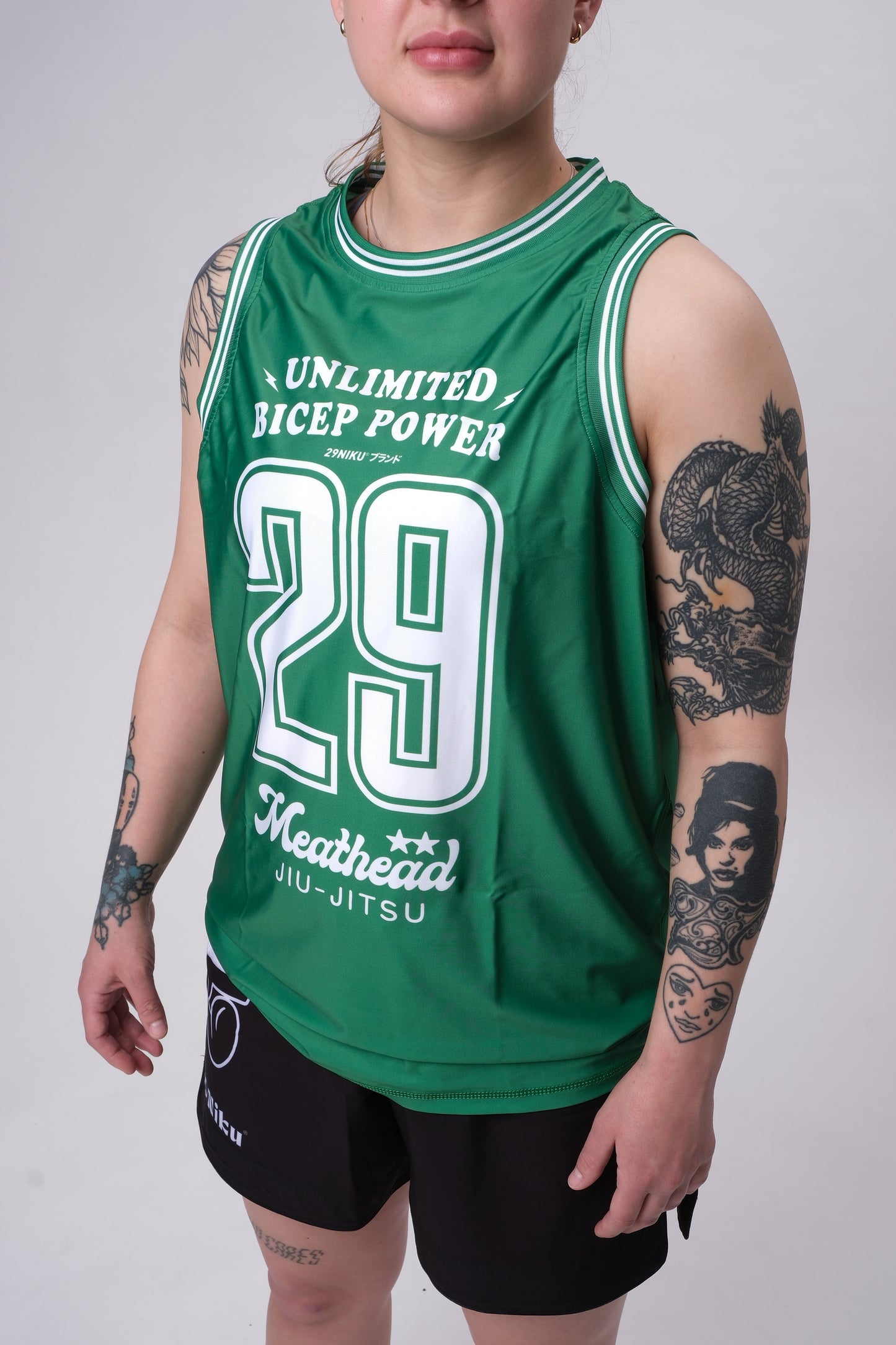 Unlimited Bicep Power No Sleeve Rash Guard