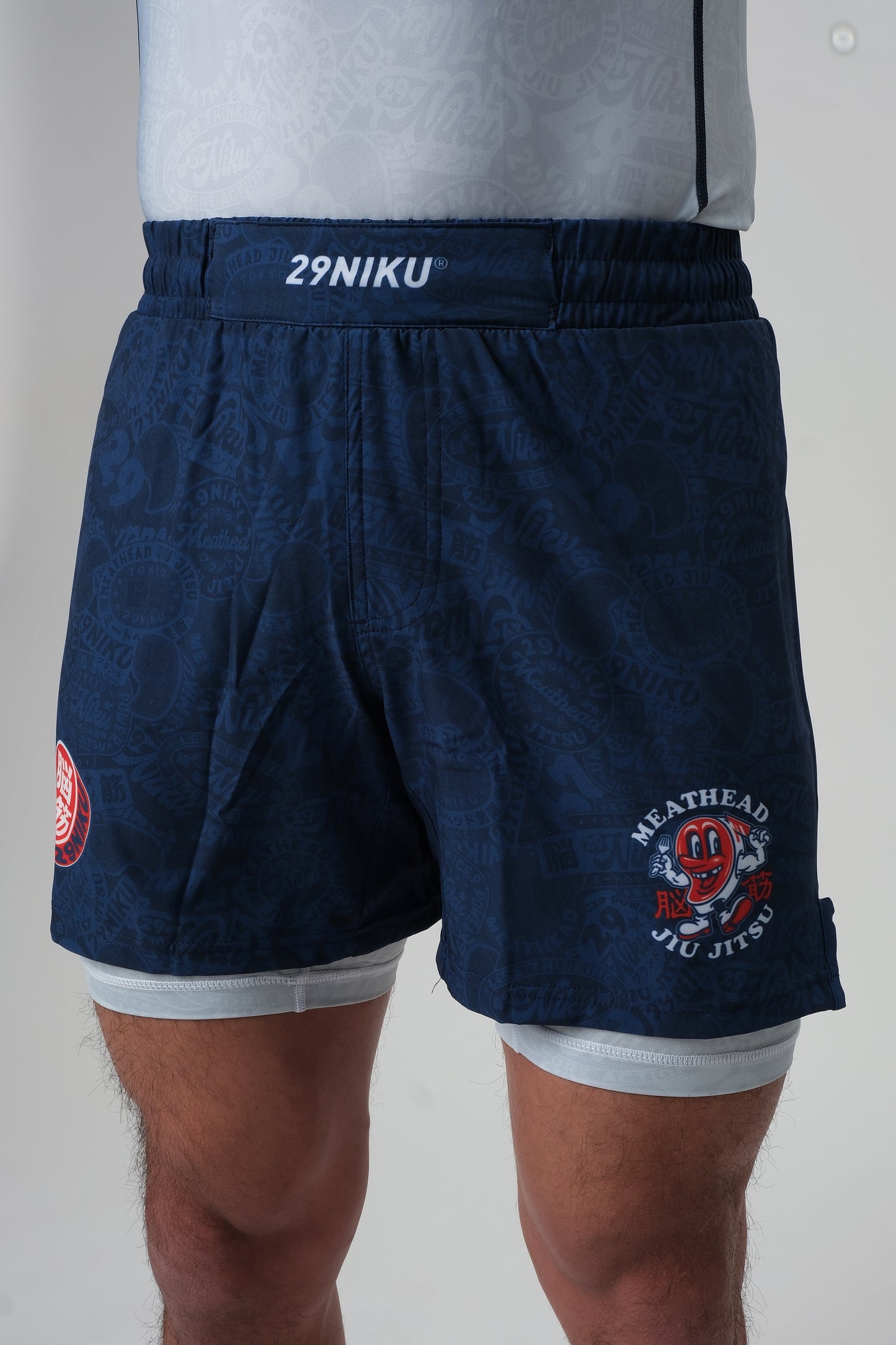 Meathead Jiu-Jitsu Dual Layer Nogi Shorts
