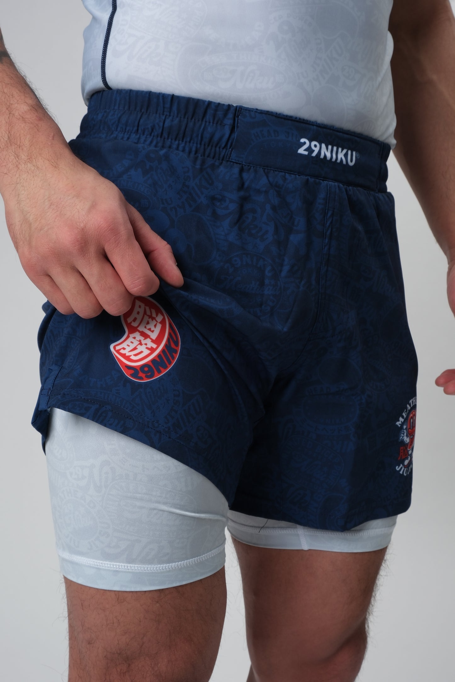 Meathead Jiu-Jitsu Dual Layer Nogi Shorts