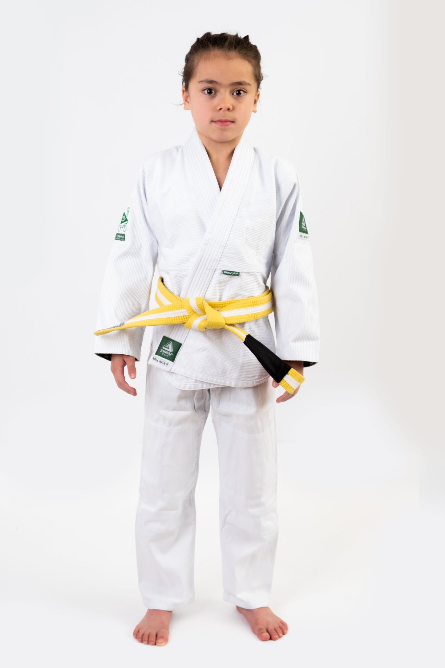 Mr. Sankaku Kids Gi – White