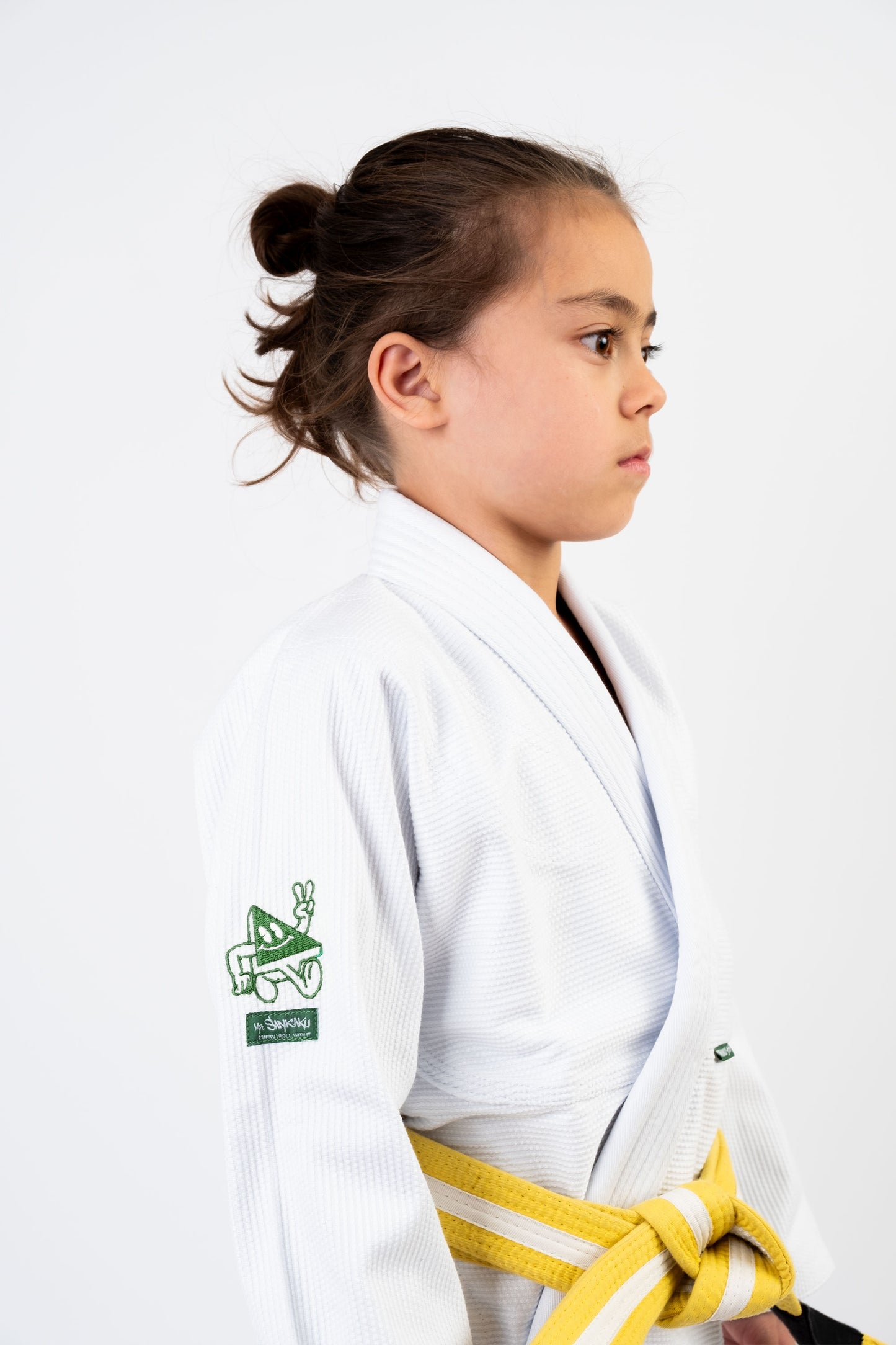 Mr. Sankaku Kids Gi – White