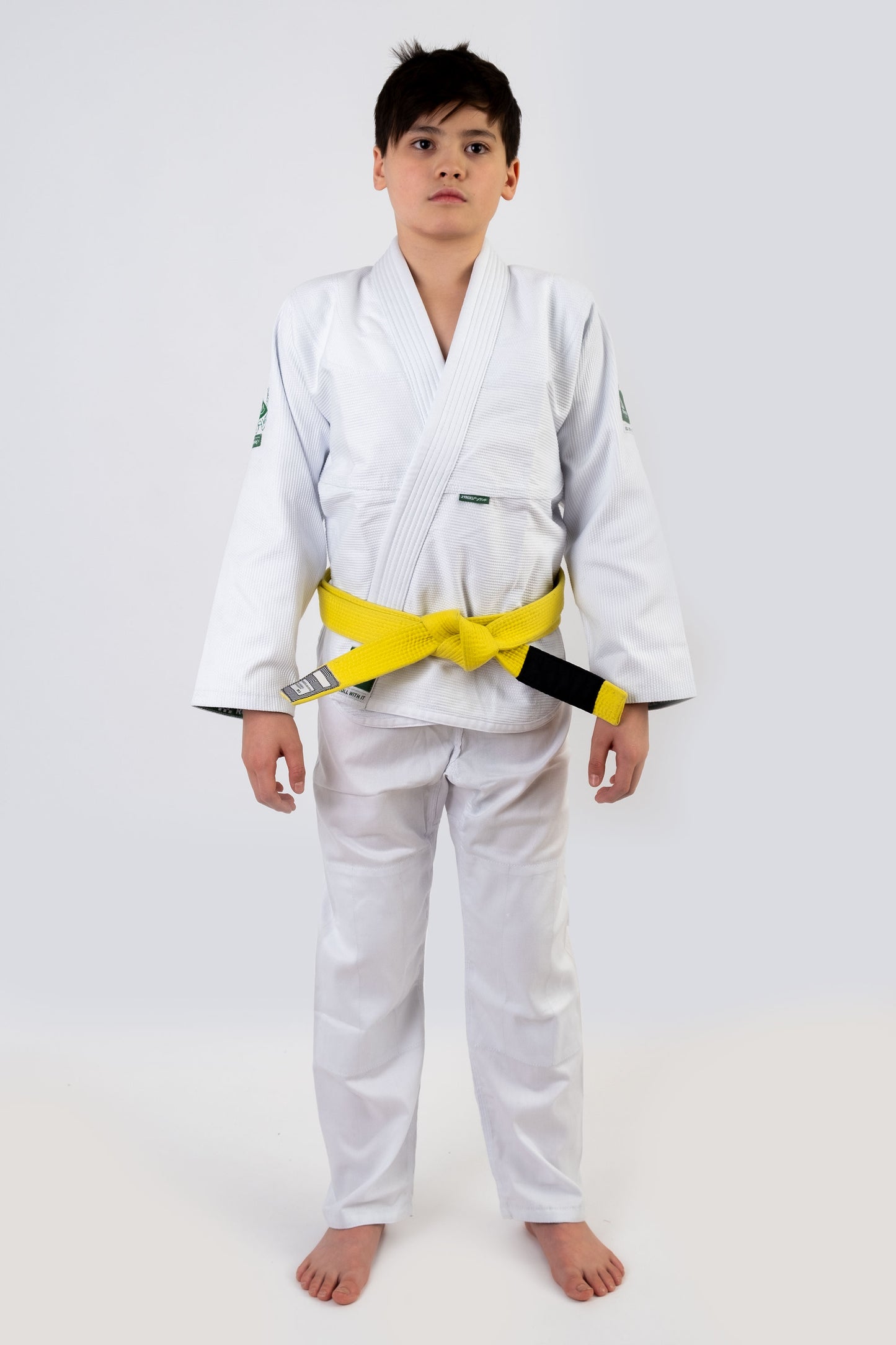 Mr. Sankaku Kids Gi – White