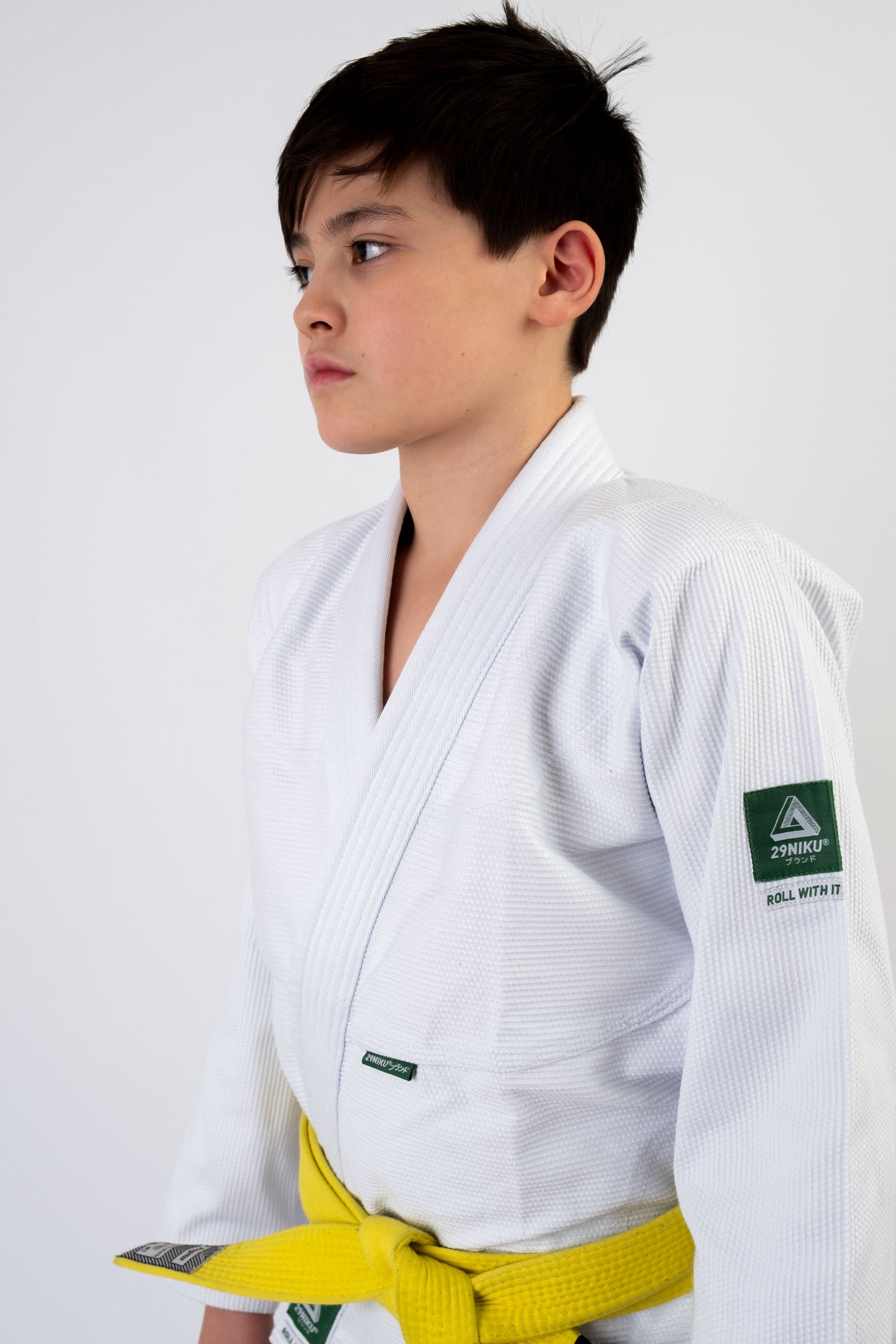Mr. Sankaku Kids Gi – White