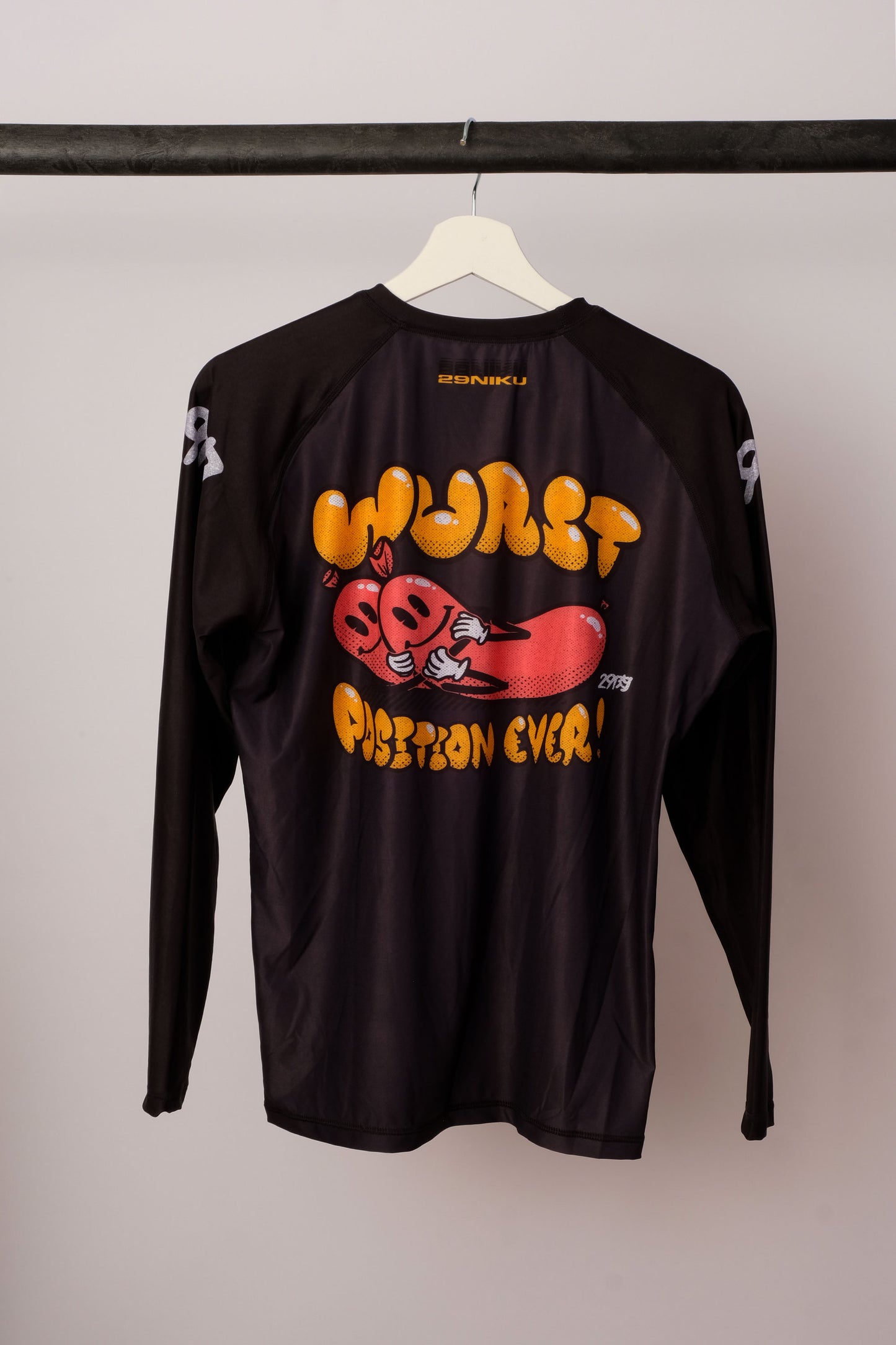 Wurst Position Rash Guard Sample