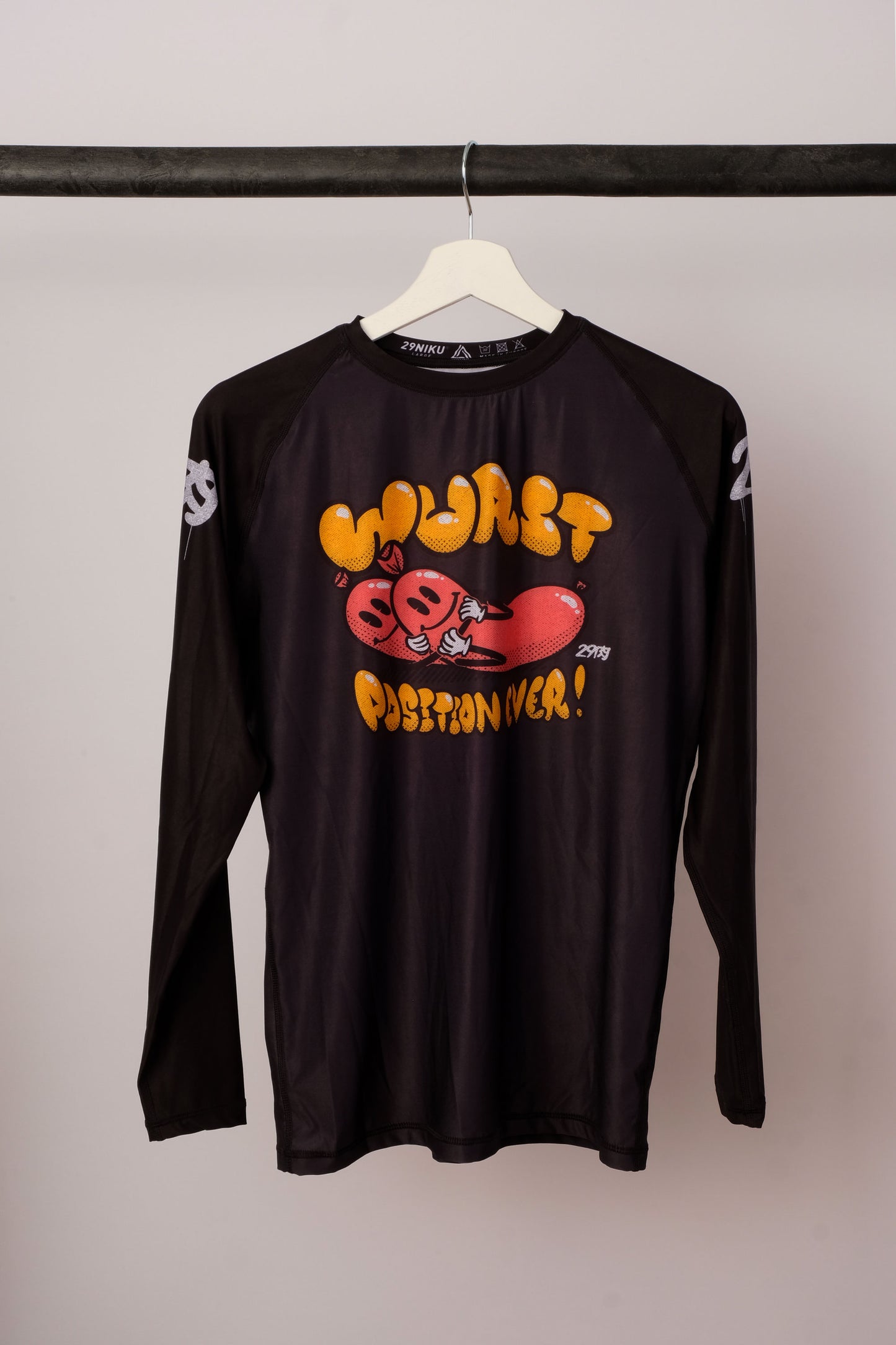 Wurst Position Rash Guard Sample