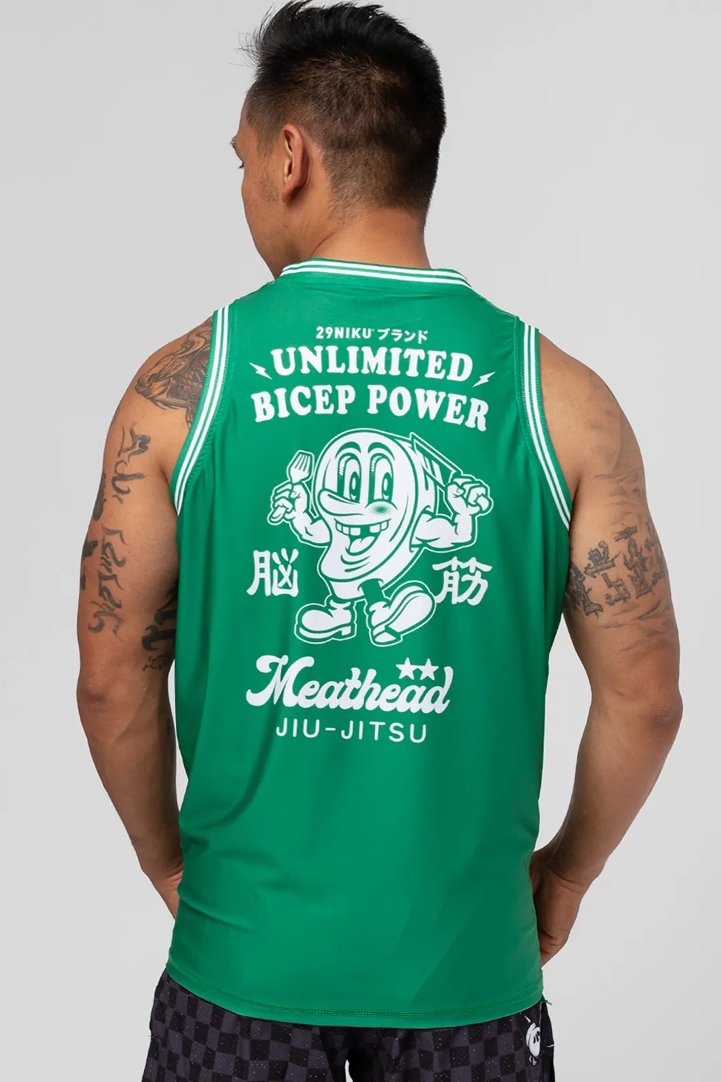 Unlimited Bicep Power No Sleeve Rash Guard