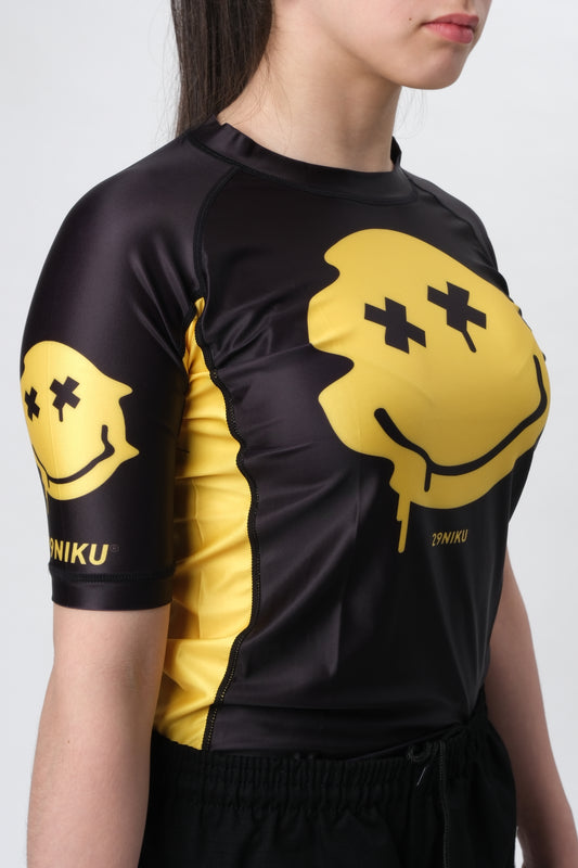 Kids Ranked Rash Guard – Yellow