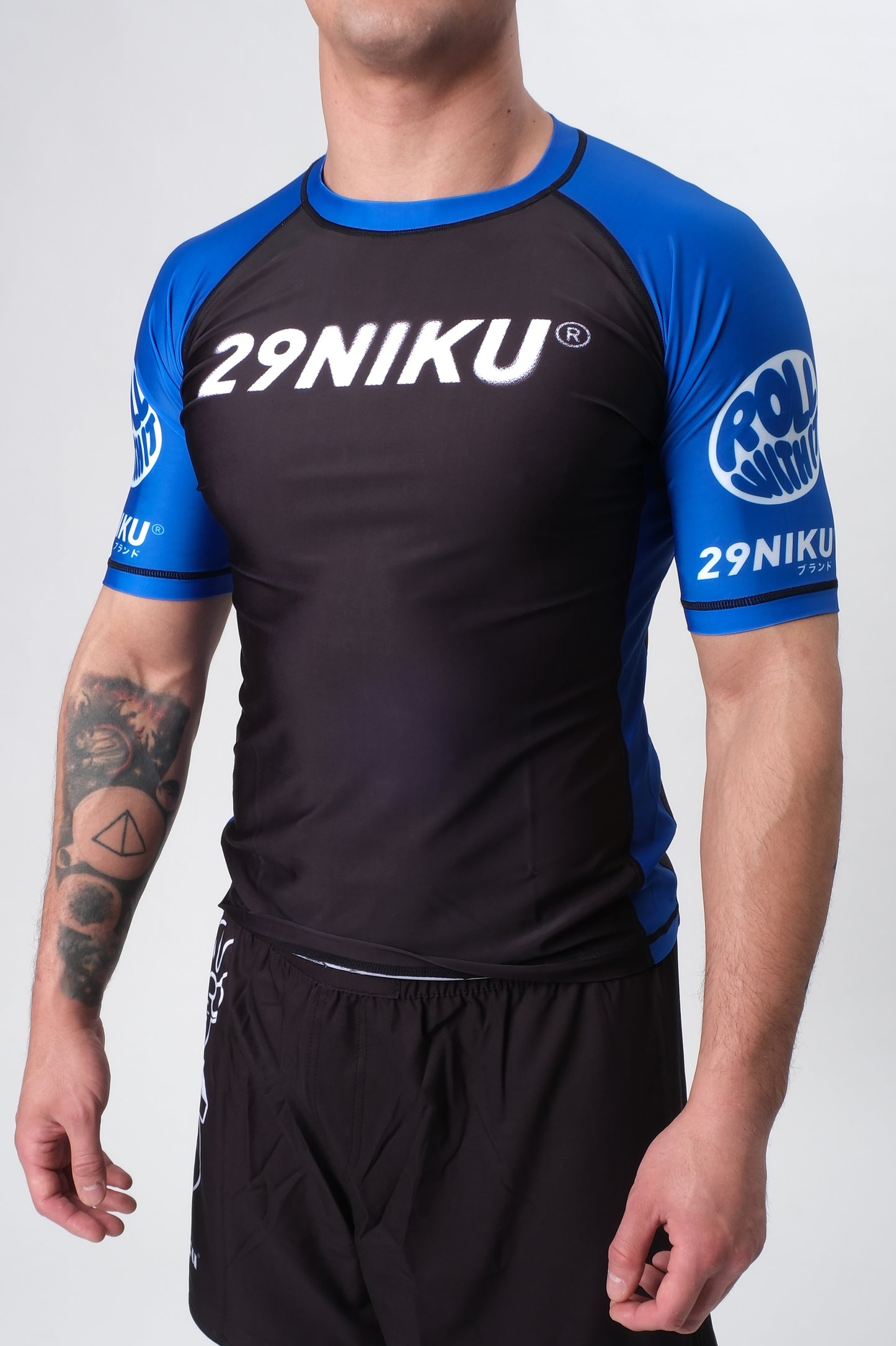 Ranked Rash Guard - Blue