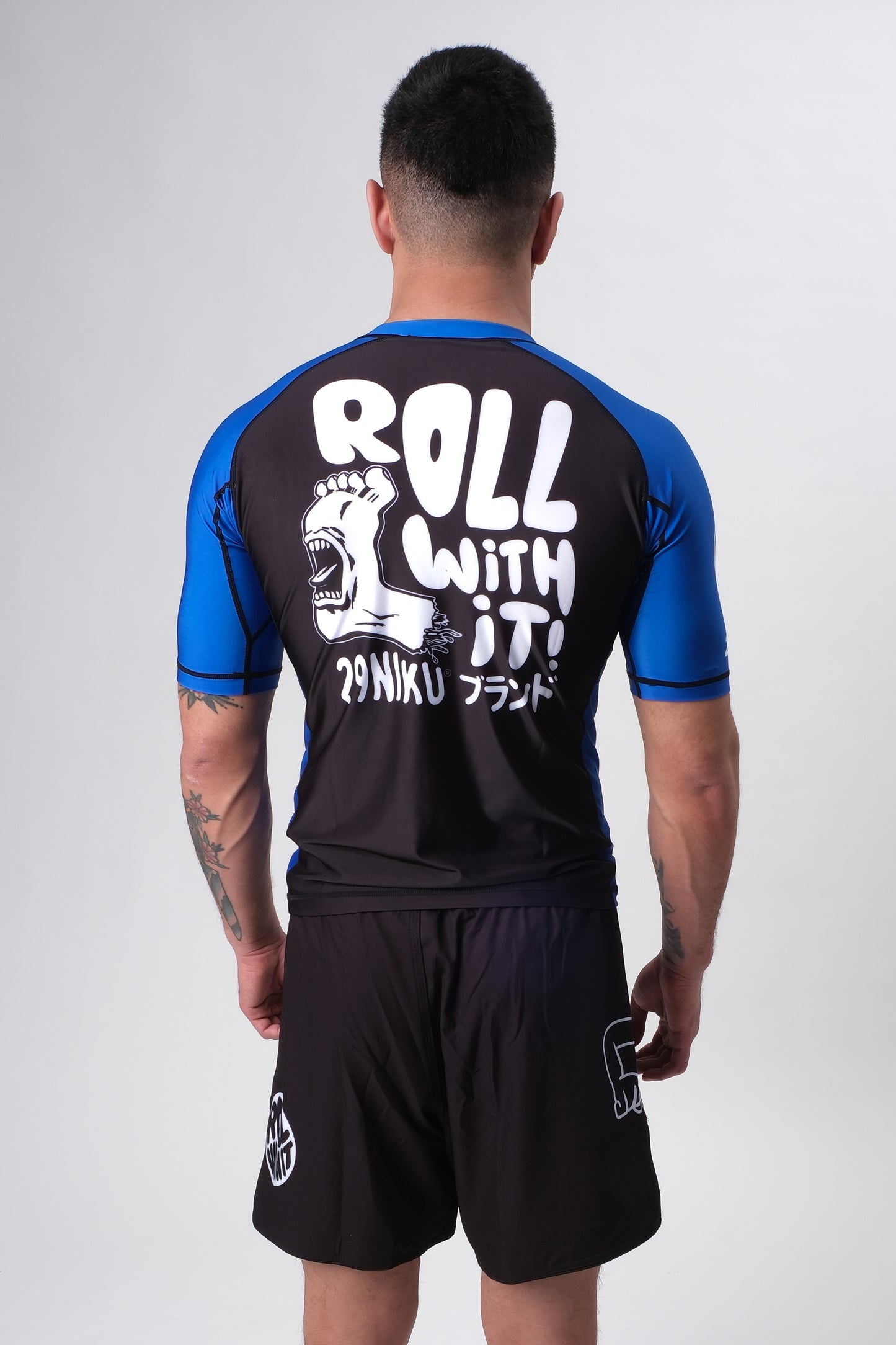 Ranked Rash Guard - Blue