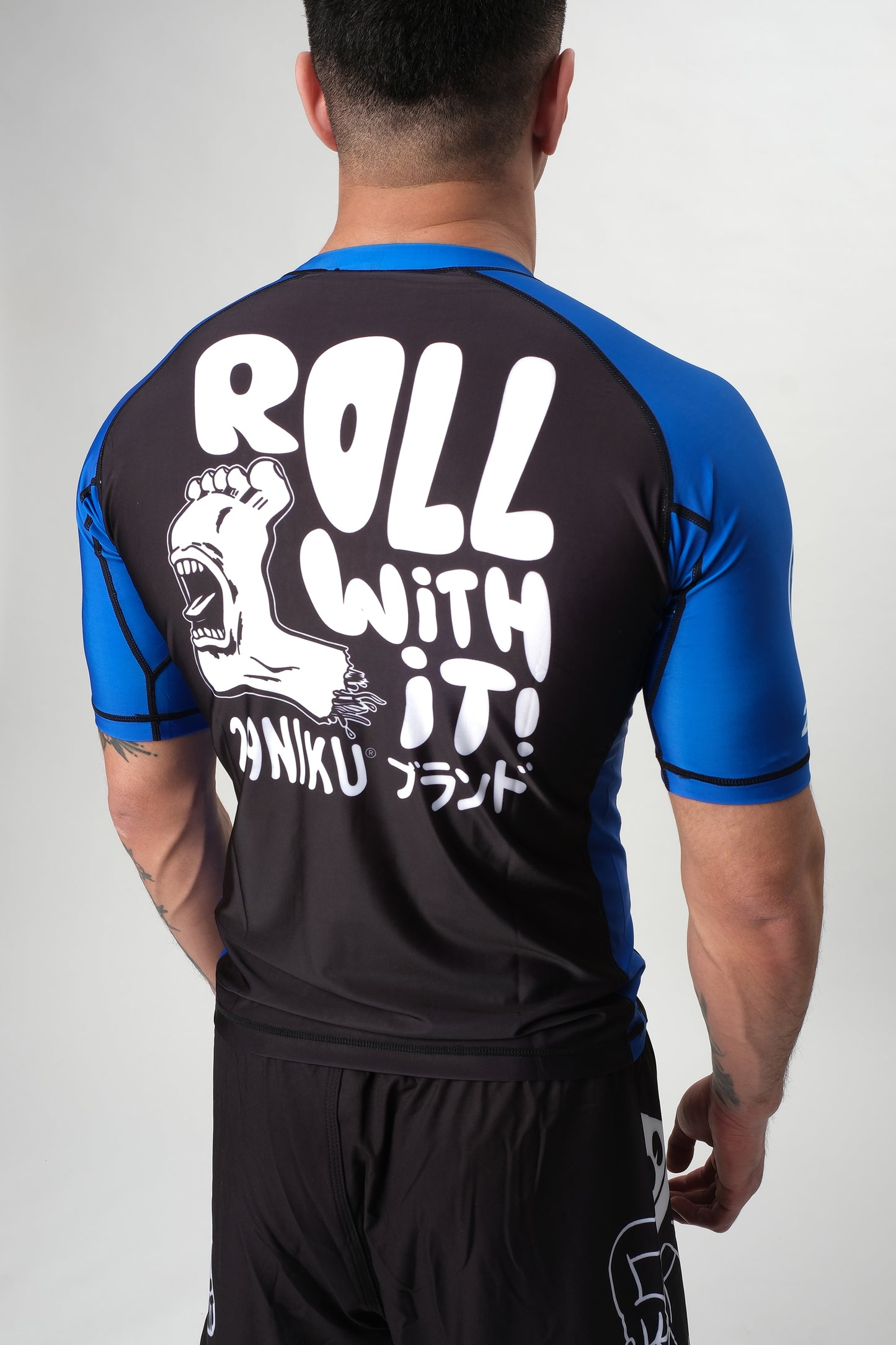 Ranked Rash Guard - Blue
