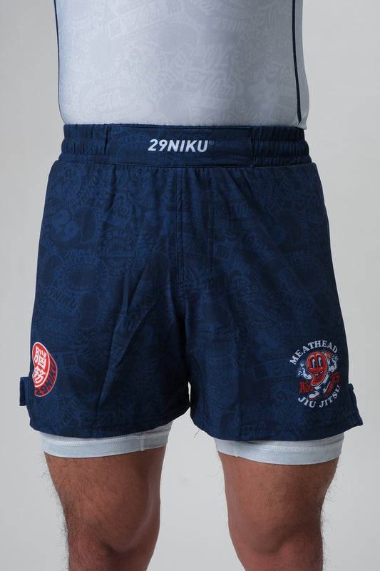 Meathead Jiu-Jitsu Dual Layer Nogi Shorts