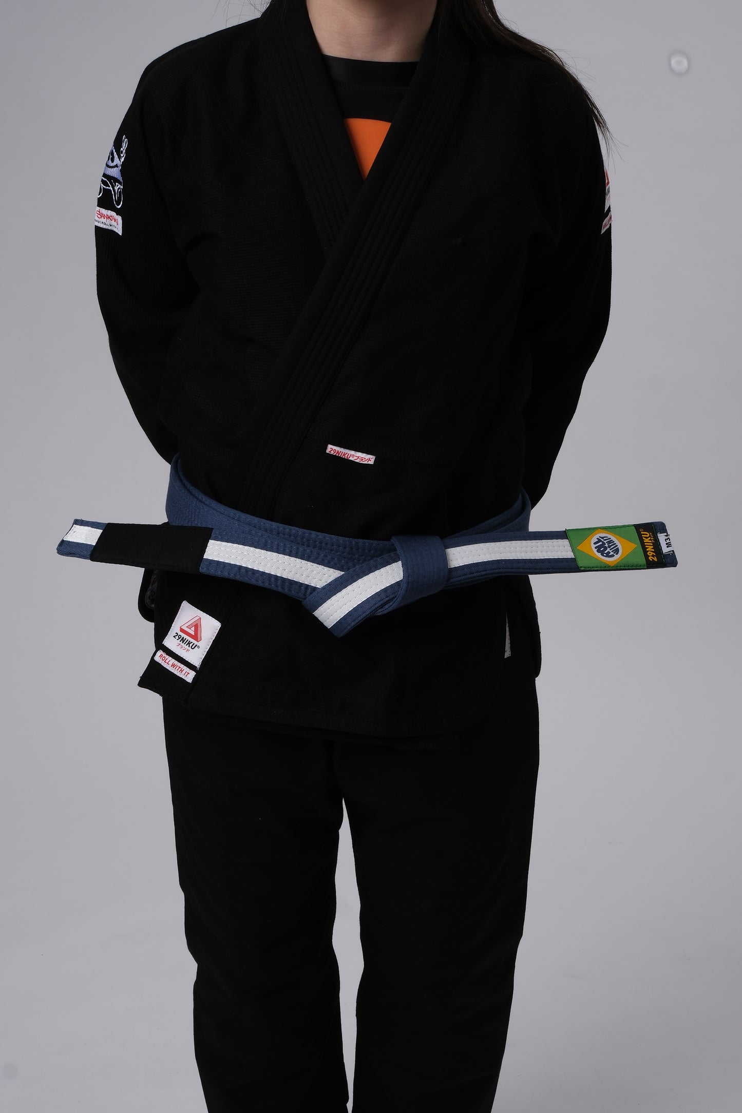 Belt - Grey/White