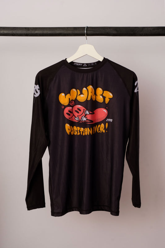 Wurst Position Rash Guard Sample